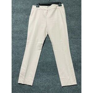 Express Pants Womens 2 Pink Columnist Ankle Office Stretch Capsule Preppy Causal